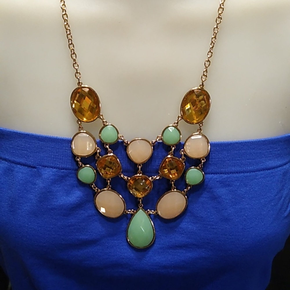LMN STATEMENT NECKLACE